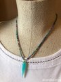 Shaded Moonstone Drop Necklace