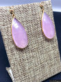 Chalcedony Drop Earrings
