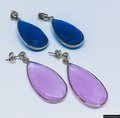Chalcedony Drop Earrings