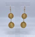 Chic Threaded Bead Earrings