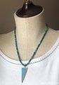 Jasper, Chrysocolla, and Amethyst Beaded Necklace