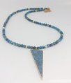 Jasper, Chrysocolla, and Amethyst Beaded Necklace
