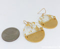 Half Moon Acetate Earrings