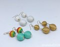 Chic Threaded Bead Earrings