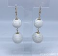 Chic Threaded Bead Earrings