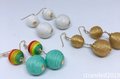 Chic Threaded Bead Earrings