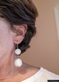 Chic Threaded Bead Earrings