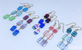 Colorful Chiclet Earrings