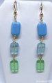 Colorful Chiclet Earrings