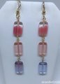 Colorful Chiclet Earrings