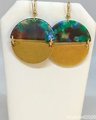 Half Moon Acetate Earrings