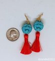 Lion Dog Earrings