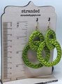 Double Hoop Rattan Earrings