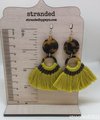 Tassel and Tortoise Earrings