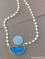 Lagoon Bezel Necklace