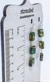 Sterling Silver Picasso Glass Earrings