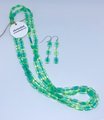 Long Lagoon Glass Necklace