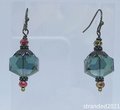 Vintage Glass Dangle Earrings