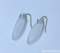 Matte Glass Earrings