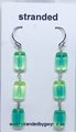 Sterling Silver Lagoon Drop Earrings