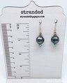 Glazed Green Earrings