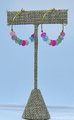 Candy Jade Hoop Earrings