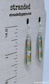 Multi-Gem Silver Earrings
