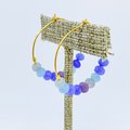 Bluebird Hoop Earrings