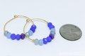 Bluebird Hoop Earrings