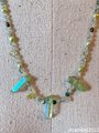 Green Mixed Gemstone Necklace