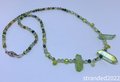Green Mixed Gemstone Necklace