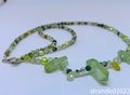 Green Mixed Gemstone Necklace