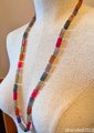 Agate Tube Necklace