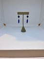 Tranquil Blue Glass Earrings