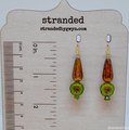 Bronze Hibiscus Earrings