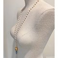 Kyanite Spike and Freshwater Pearl Necklace