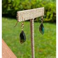 Rare Blue Opal Earrings