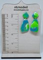 Bright Caribe Polymer Clay Earrings