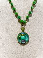Water Lily Pendant Necklace