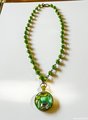Water Lily Pendant Necklace