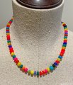 Hand-Knotted Disco Opal Necklace