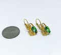 Scarab Crystal Earrings