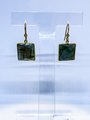 Square Labradorite Gold-filled Earrings