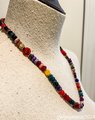 Mixed Gemstone and Glass Necklace