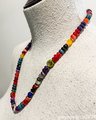 Mixed Gemstone and Glass Necklace