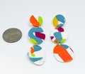 Matisse Inspired Polymer Clay Earrings