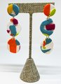 Matisse Inspired Polymer Clay Earrings