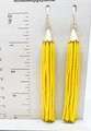 Dramatic Beaded Tassel Earrings