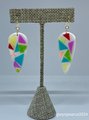Polymer Clay Mosaic Earrings