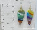 Beachside Swirl Polymer Clay Earrings